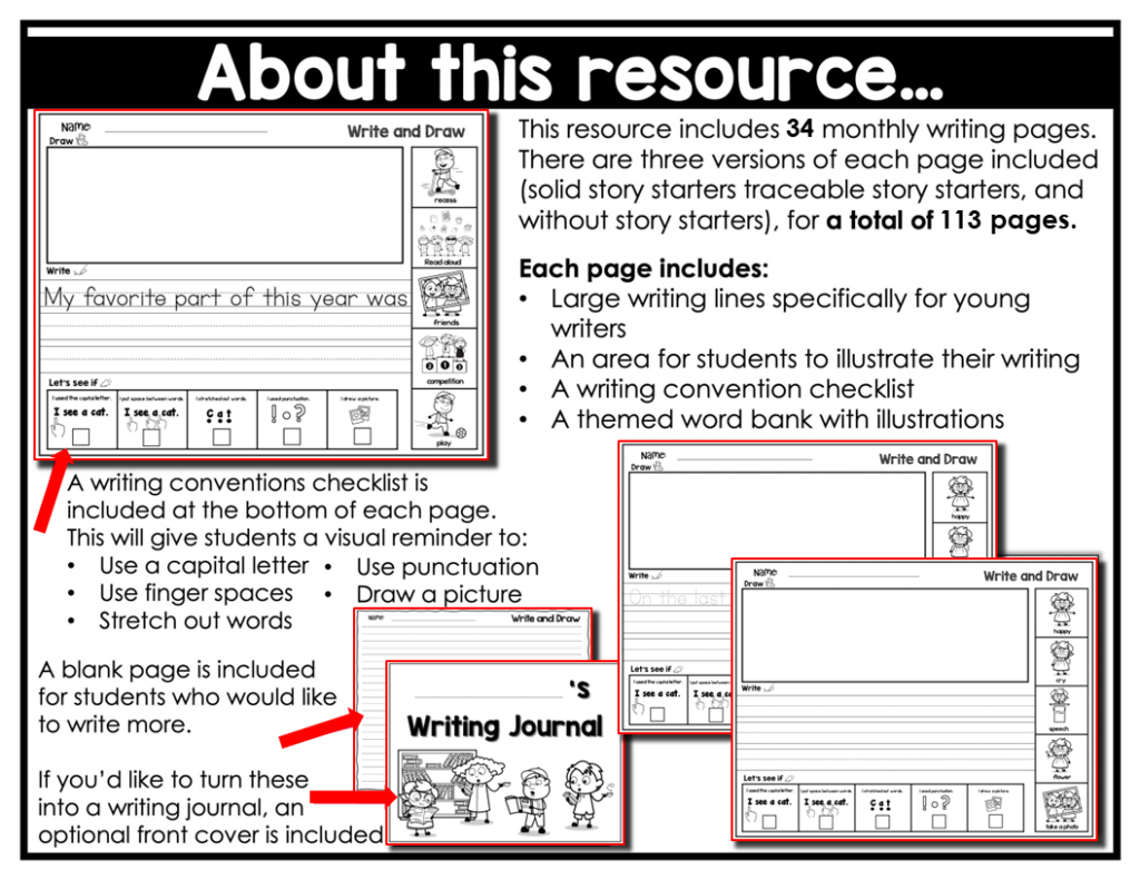 Free Non-Fiction Writing Worksheets For Kids