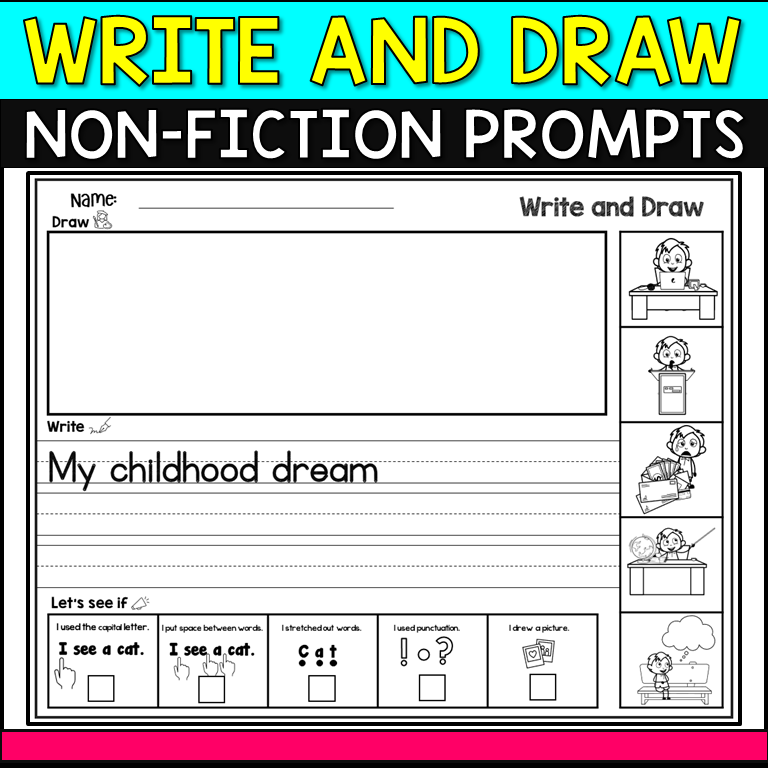 Free Non-Fiction Writing Worksheets For Kids