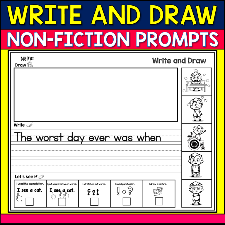 Free Non-Fiction Writing Worksheets For Kids