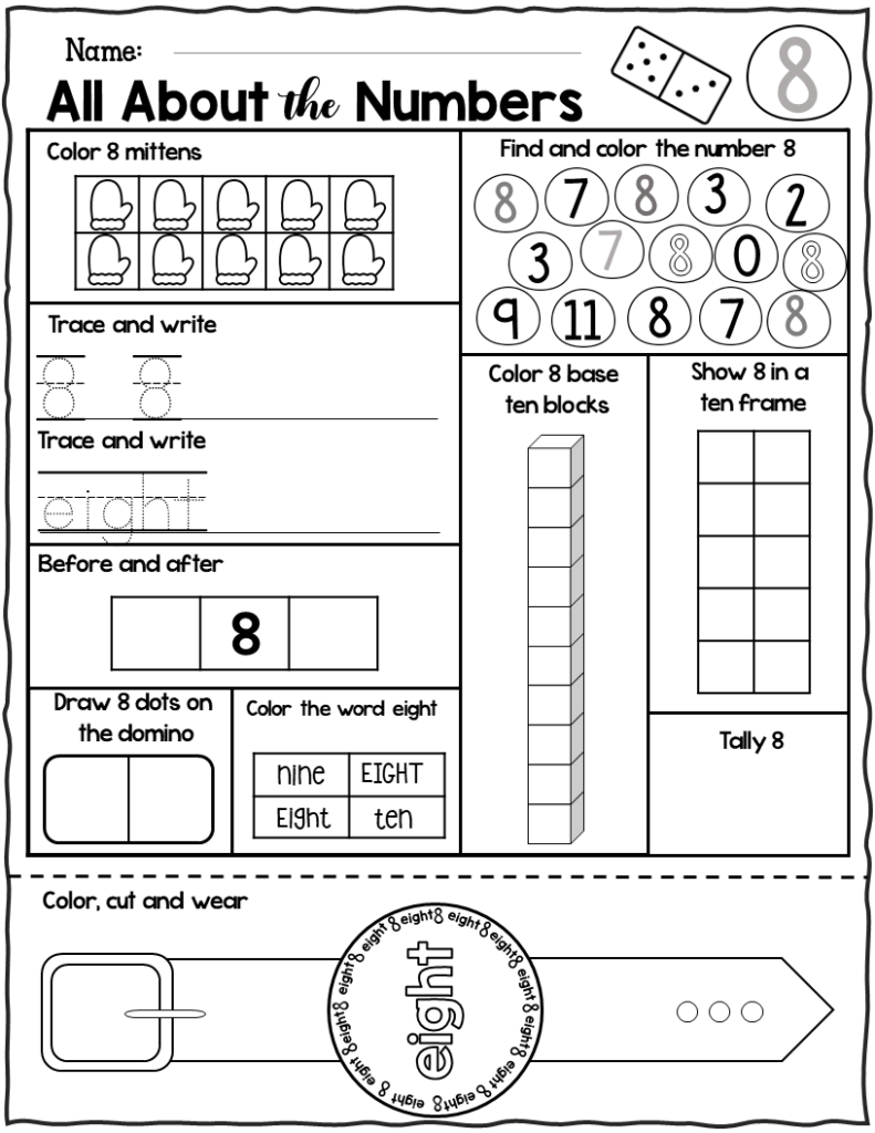 Free Number Counting Worksheets Teaching Resources