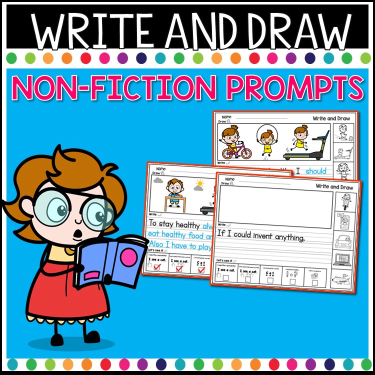 Free Non-Fiction Writing Worksheets For Kindergarten