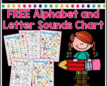 Free Alphabet Worksheets Chart: 6 Tips You Should Follow When Teaching The Alphabet To Kindergarten Students