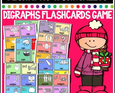 Free Digraphs Flashcards Game Worksheets: What Is a Digraph?