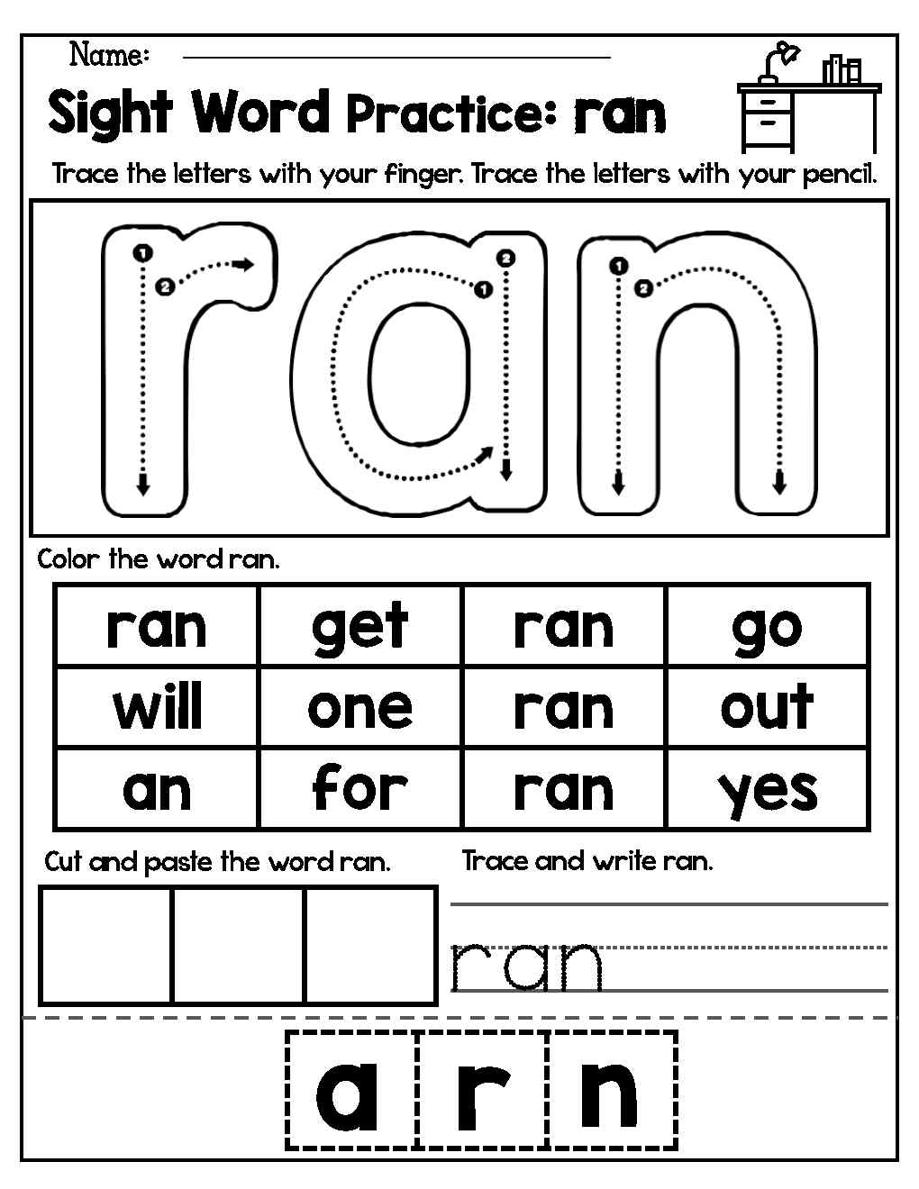 Free Sight Words Worksheets: 5 Ways to Make It Easier for Your Kids to ...