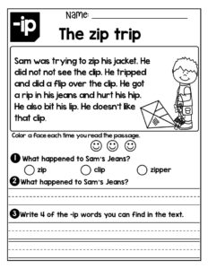 Free Word Families Reading Passages Worksheets: 10 Easy Steps You Can ...