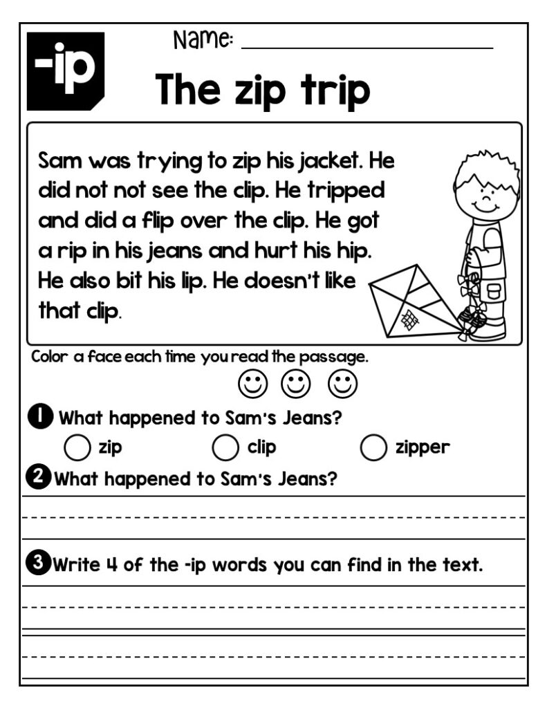 Free Word Families Reading Passages Worksheets: 10 Easy Steps You Can ...