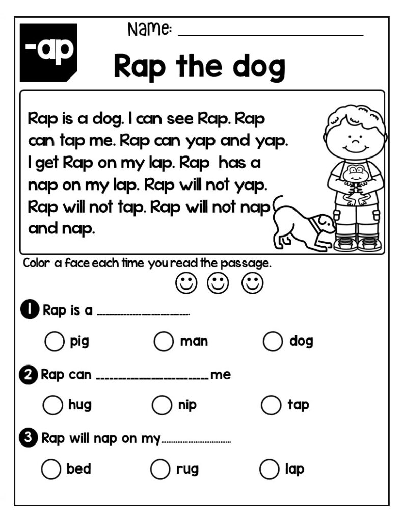 Free Word Families Reading Passages Worksheets: 10 Easy Steps You Can ...