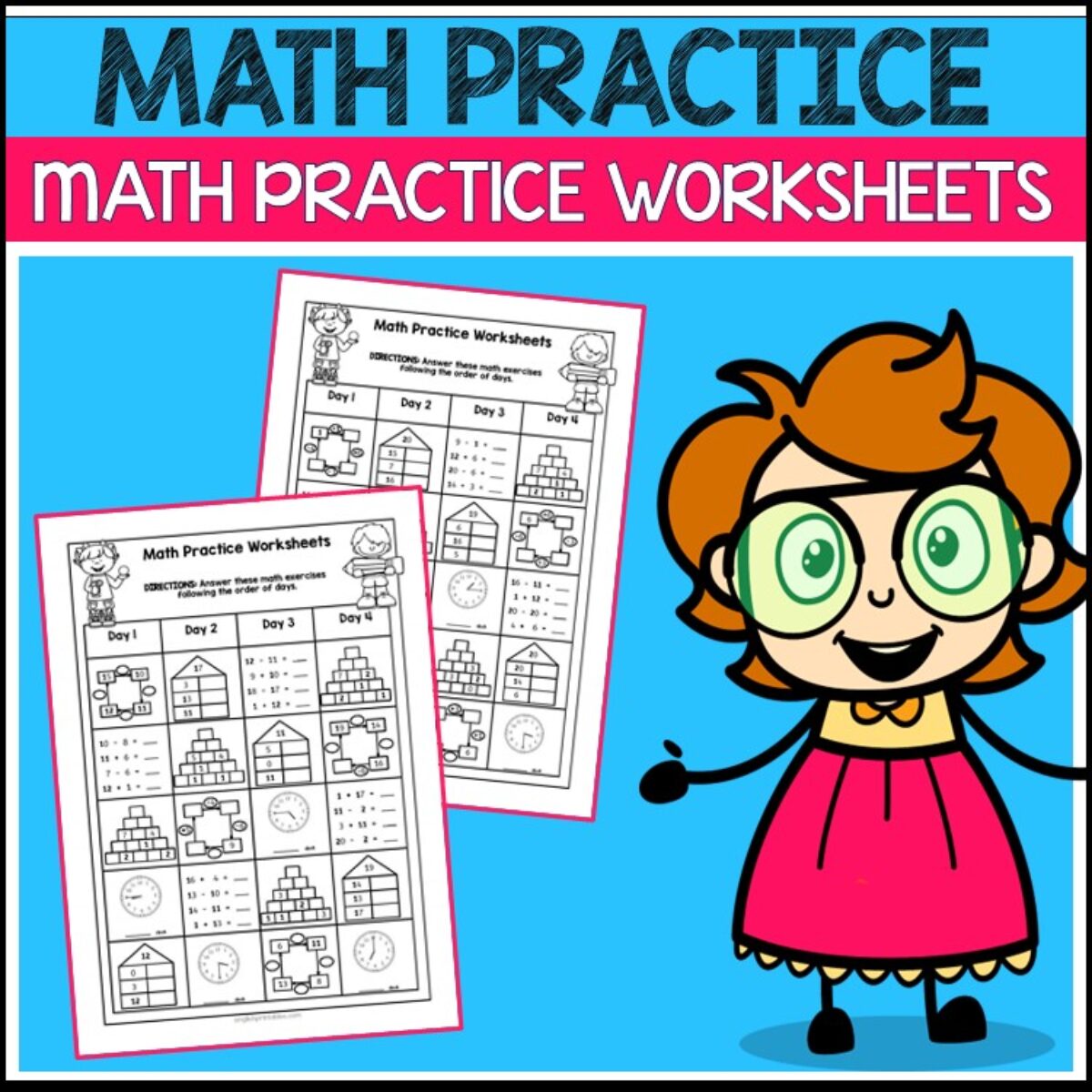 Daily Math Practice Sheets
