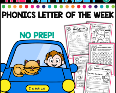 The Letter Of The Week – Alphabet C: 5 easy Tricks for Teaching the Alphabet!