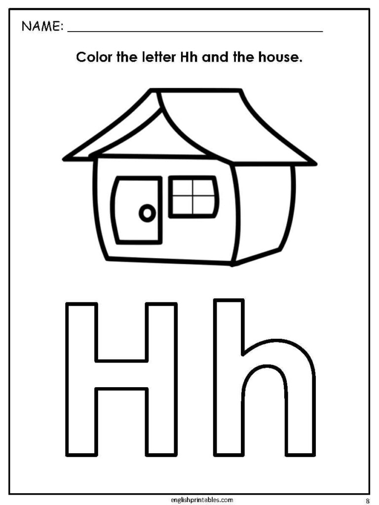 Free Alphabet Coloring Worksheet: 5 Easy Ways to Teach the Alphabet to ...