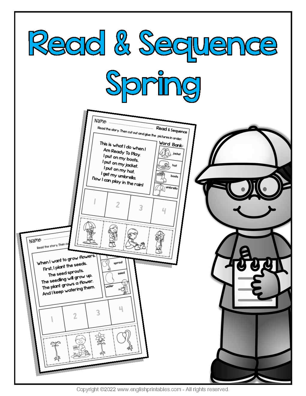 Free Read And Sequence Printable Worksheets