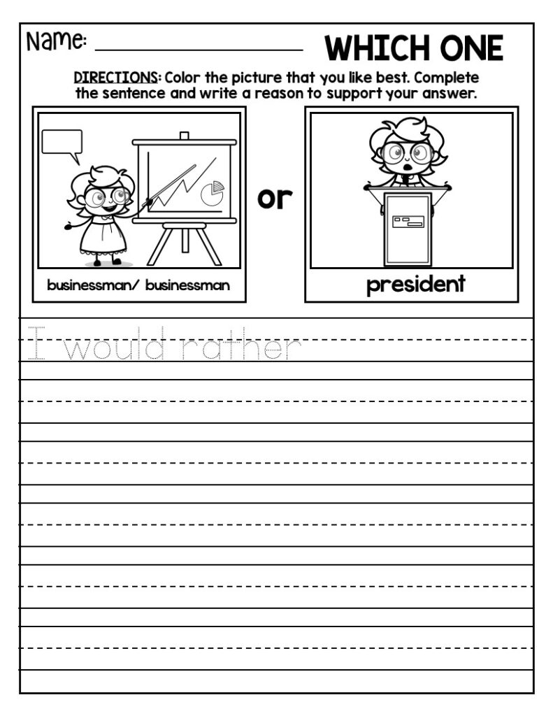 free english worksheets and printables for kindeergarten