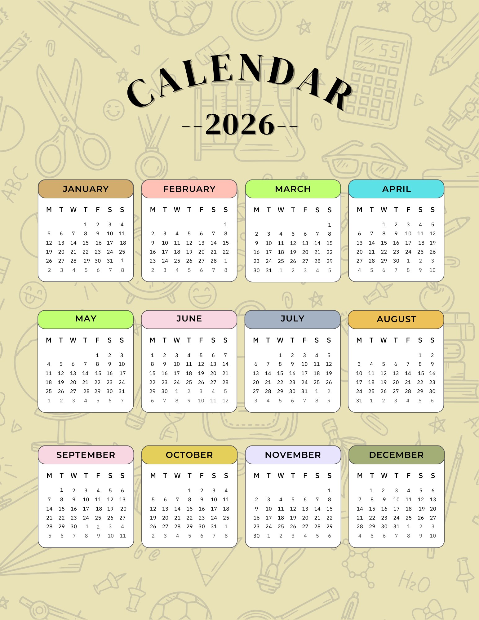 Amazing Editable Canva Teacher Planner – Free for Teachers