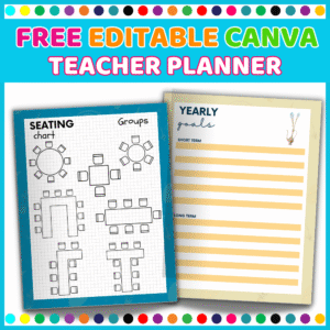 Amazing Editable Canva Teacher Planner – Free for Teachers