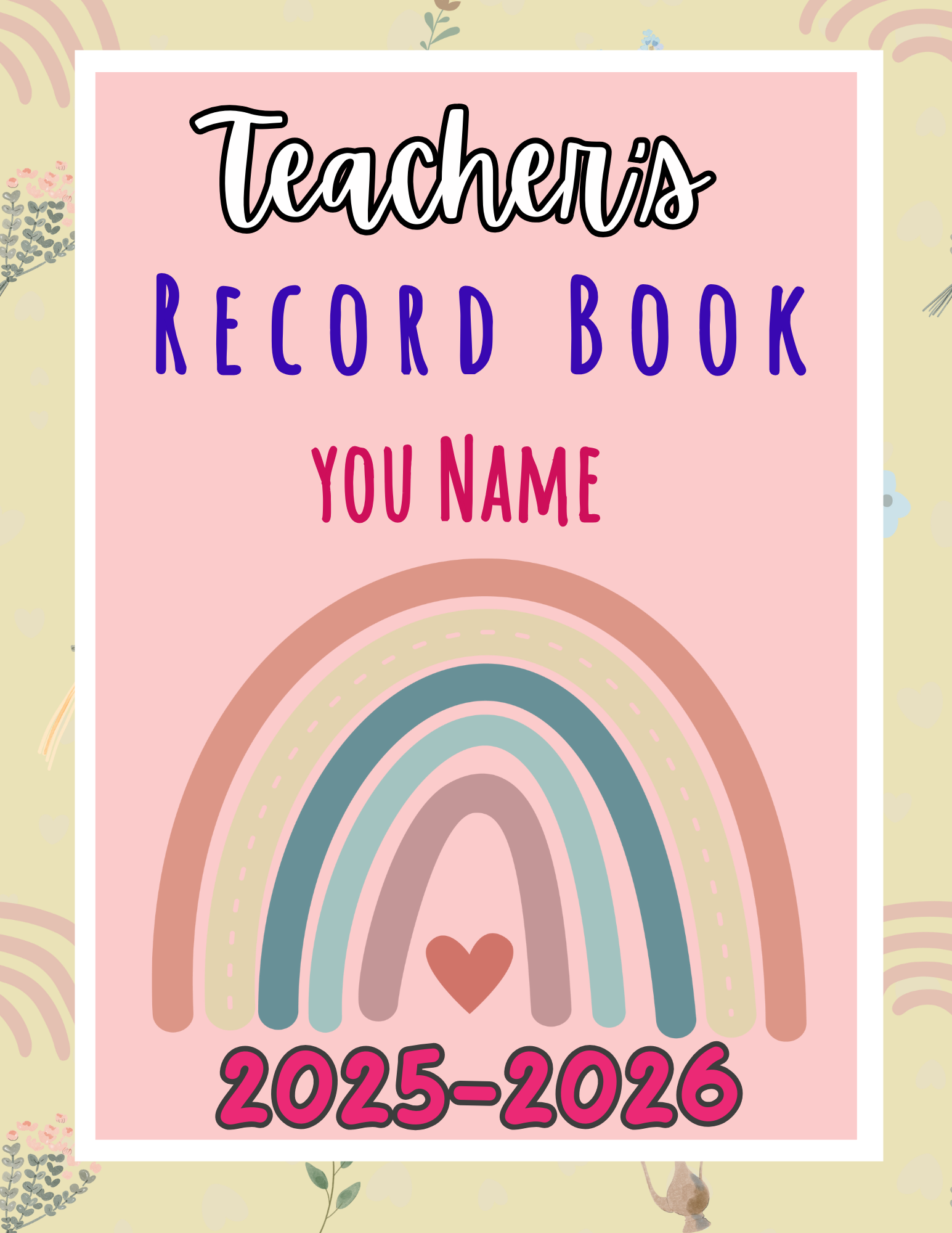 Amazing Editable Canva Teacher Planner – Free for Teachers